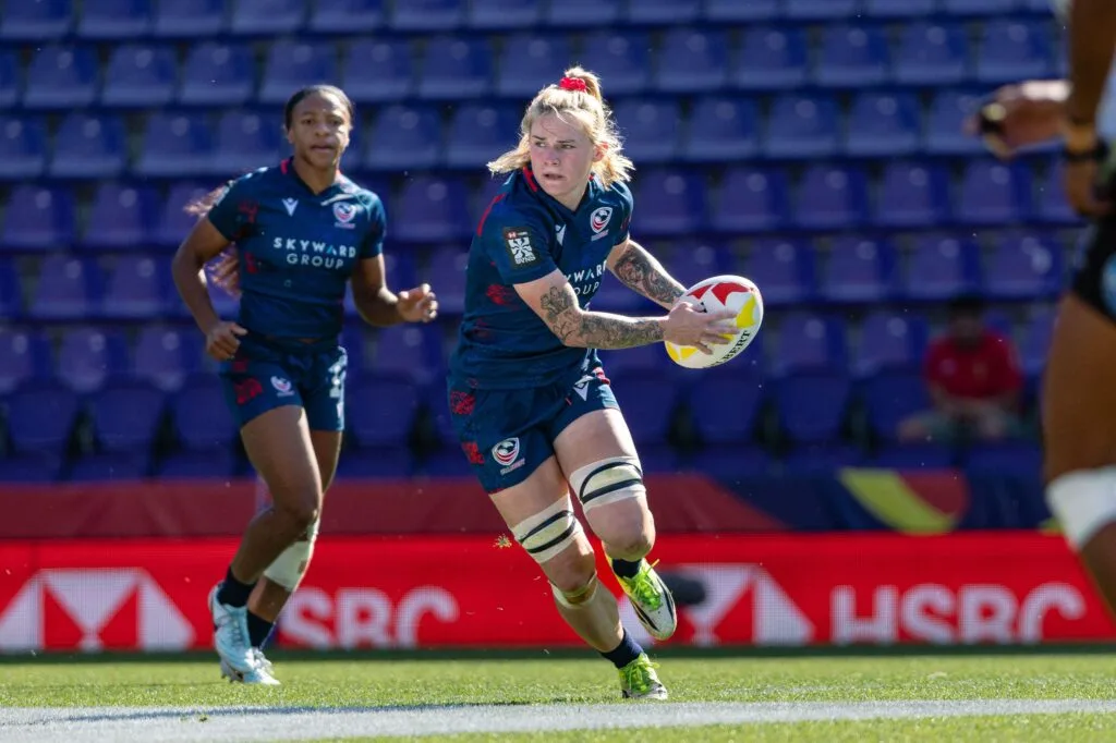 HSBC SVNS World Championship - Valladolid Sevens_ USA vs Fiji