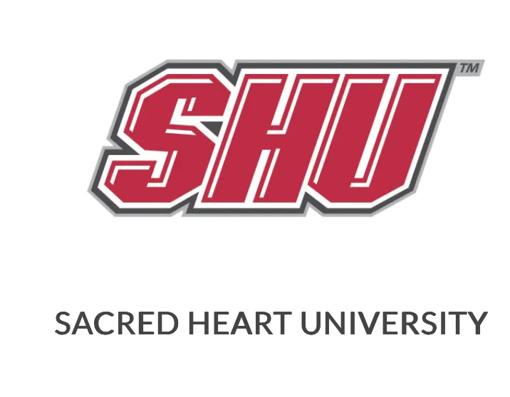 Sacred Heart logo