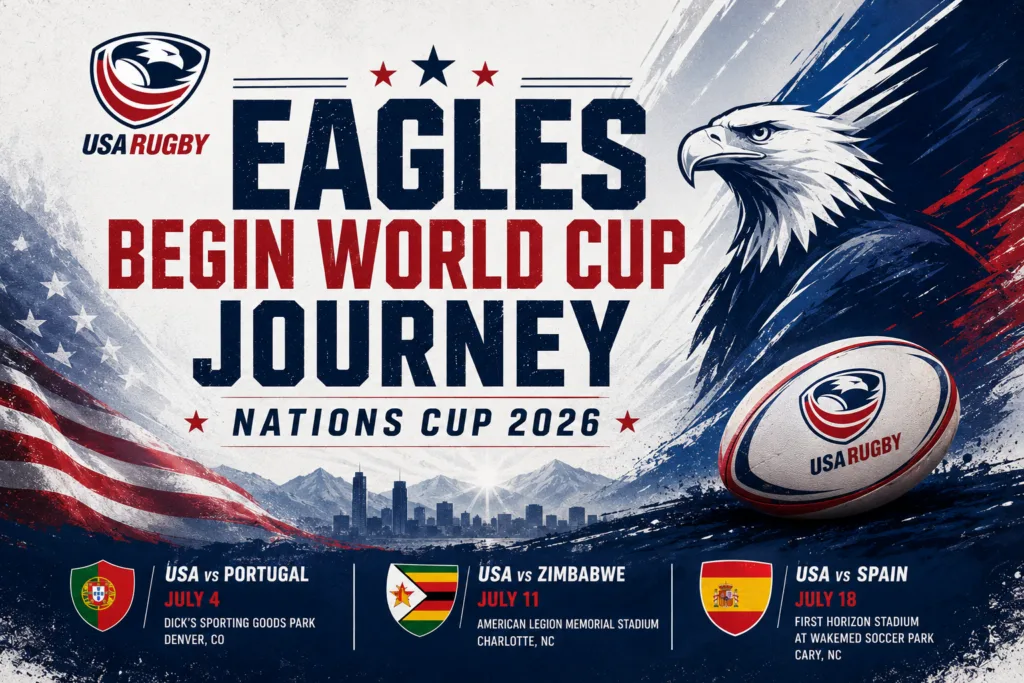 USA Rugby Eagles World Cup Journey