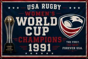 USA Rugby Women's World Cup champions graphic