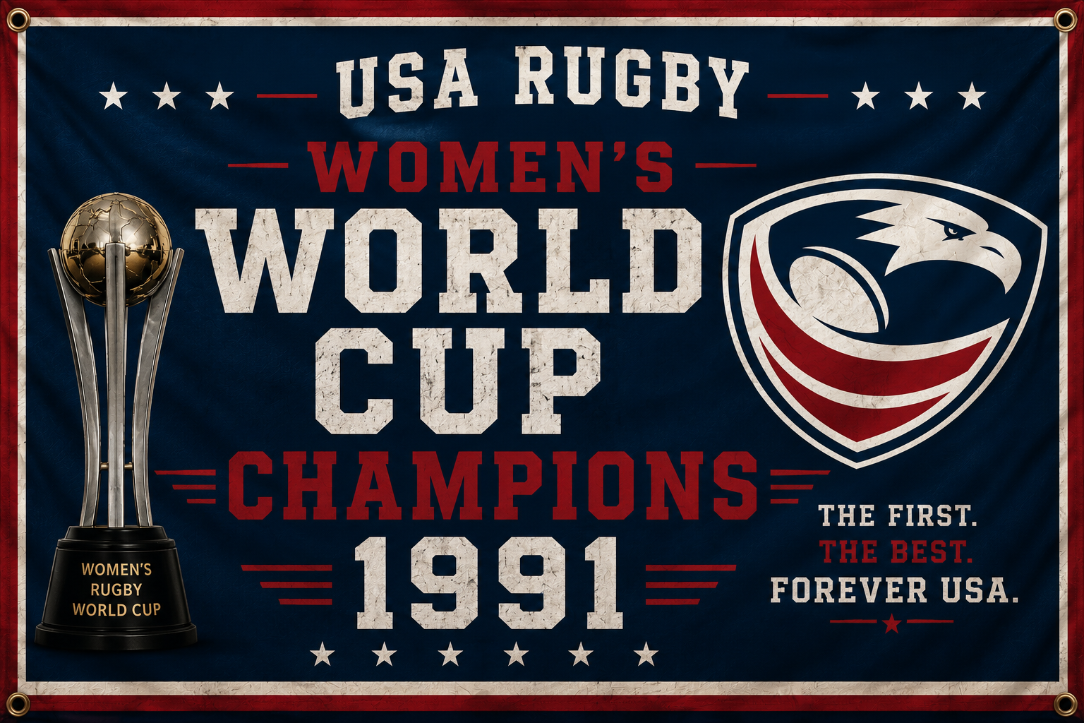 USA Women’s Rugby 1991 World Cup champions