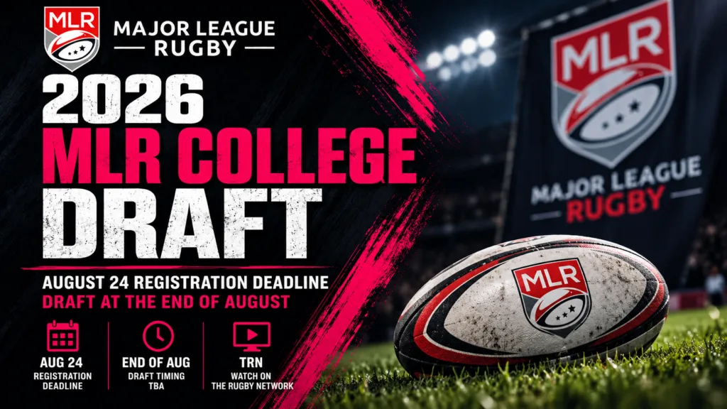 2026 MLR College Draft prospects ahead of the Major League Rugby draft