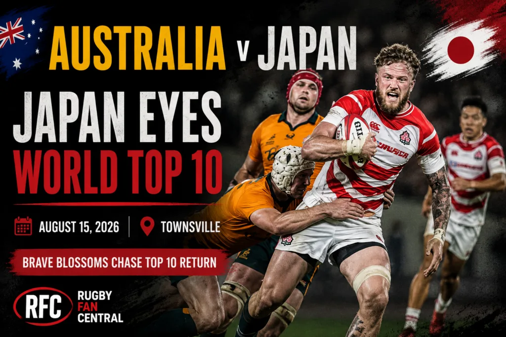 Australia v Japan: Brave Blossoms Have World Top 10 in Sight After Osaka Thriller