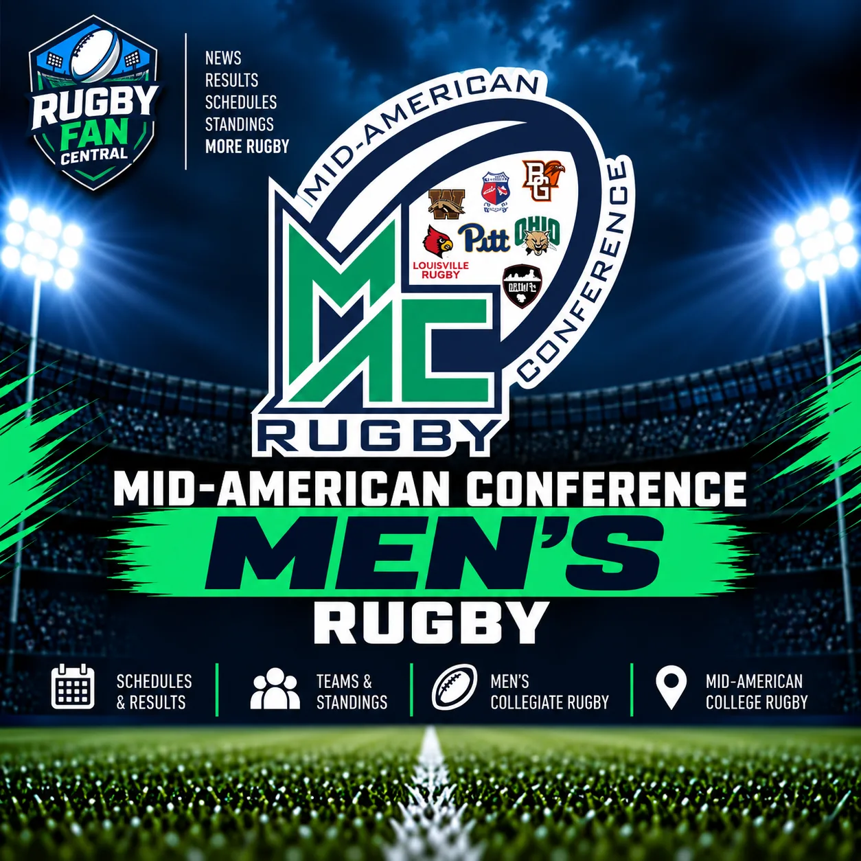 Mid-American Conference Men’s Rugby logo