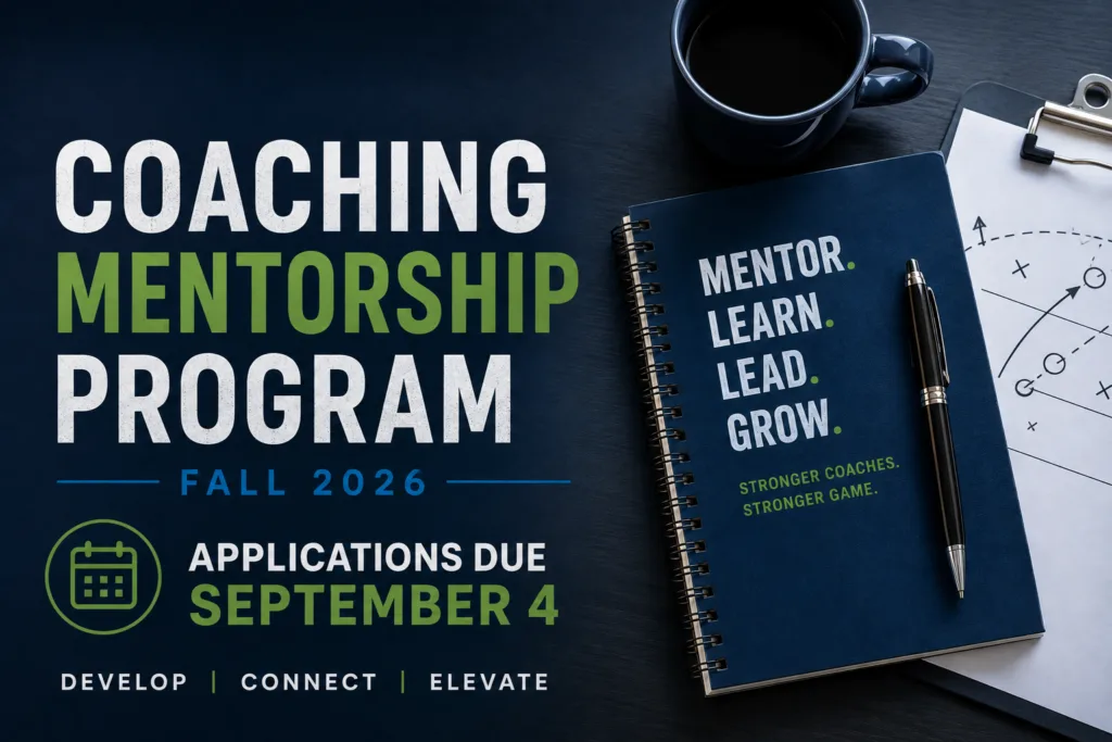 NCR Coaching Mentorship Program applications due September 4, 2026