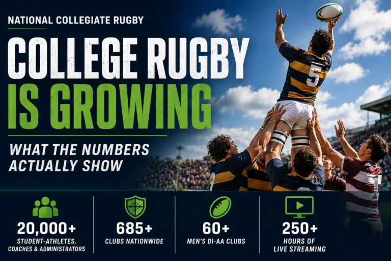 NCR Says College Rugby Has Never Been Stronger — What the Numbers Actually Show