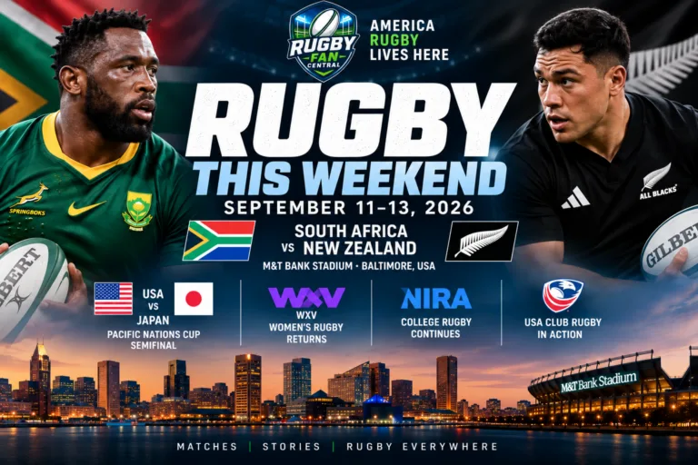Rugby This Weekend September 11-13