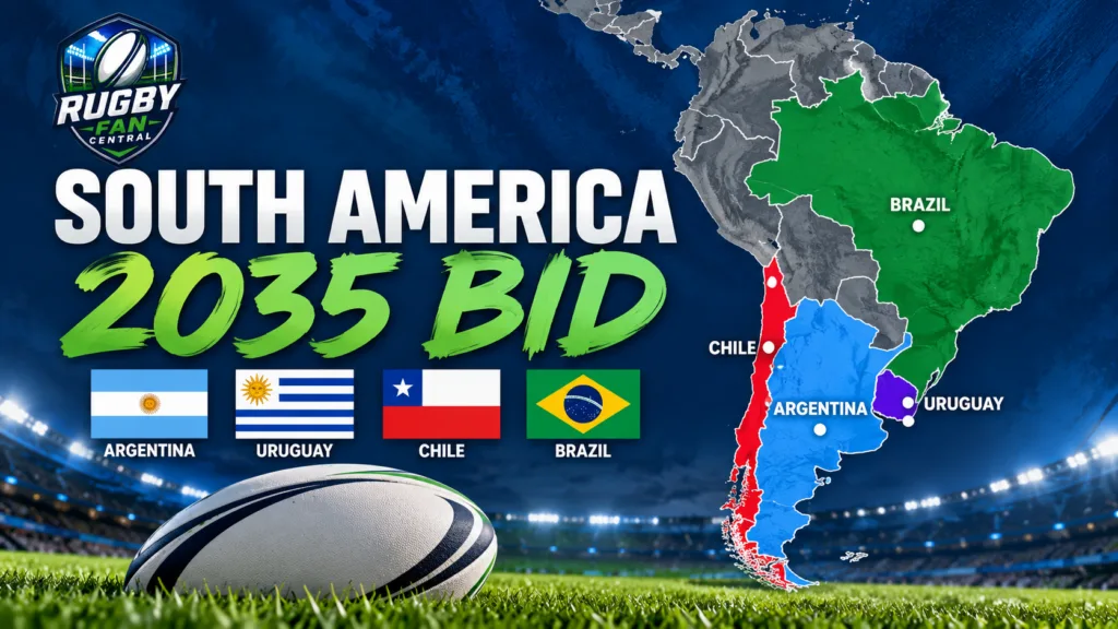 Could the Rugby World Cup Stay in the Americas? South America Launches 2035 Bid